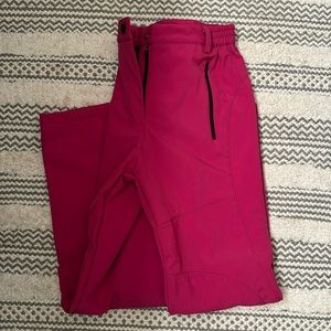Pink ski pants S